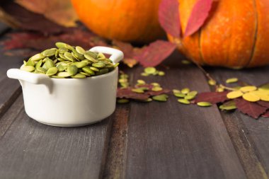 Kopya alanı kase kabak çekirdeği