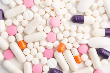 Havai görünümü çeşitli haplarla