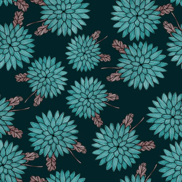 Creative seamless pattern with flowers in ethnic style. Floral decoration. Traditional paisley pattern. Textile design texture.Tribal ethnic vintage seamless pattern. Asian art.