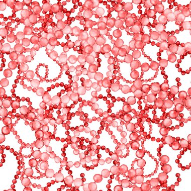 Zincirli suluboya desen. Elle çizilmiş metal mücevherli zarif moda baskısı. Klasik lüks yüzey tasarımı. Herhangi bir tasarım için suluboya süsleme.