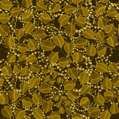 Çiçekler, yapraklar ve zincirlerle suluboya desenli, her amaçla yapılmış harika bir tasarım. Zarif çiçek desenli. Klasik yaz ya da bahar yüzey tasarımı. Moda tekstil dekorasyonu.