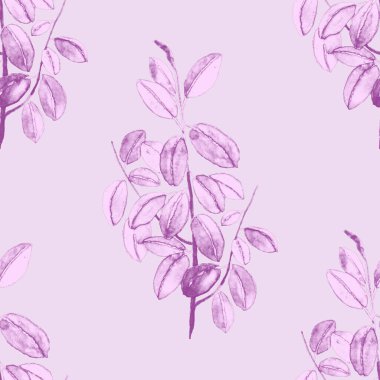 Modern tarzda palmiyeleri olan dikişsiz suluboya desen. Suluboya botanik tasarımı. Tropik renk baskısı. Egzotik tropik palmiye ağacı. Egzotik orman duvar kağıdı. Her amaç için harika bir tasarım.