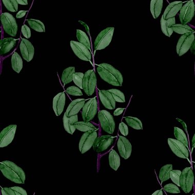 Modern tarzda palmiyeleri olan dikişsiz suluboya desen. Suluboya botanik tasarımı. Tropik renk baskısı. Egzotik tropik palmiye ağacı. Egzotik orman duvar kağıdı. Her amaç için harika bir tasarım.