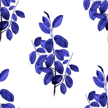 Modern tarzda palmiyeleri olan dikişsiz suluboya desen. Suluboya botanik tasarımı. Tropik renk baskısı. Egzotik tropik palmiye ağacı. Egzotik orman duvar kağıdı. Her amaç için harika bir tasarım.