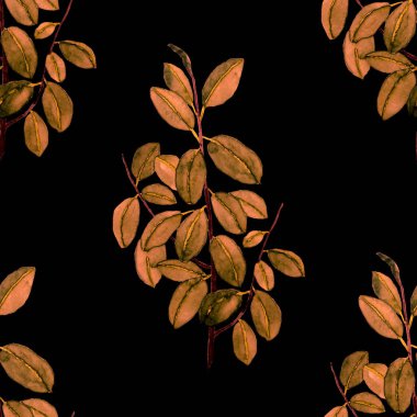 Modern tarzda palmiyeleri olan dikişsiz suluboya desen. Suluboya botanik tasarımı. Tropik renk baskısı. Egzotik tropik palmiye ağacı. Egzotik orman duvar kağıdı. Her amaç için harika bir tasarım.