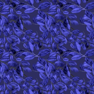 Modern tarzda palmiyeleri olan dikişsiz suluboya desen. Suluboya botanik tasarımı. Tropik renk baskısı. Egzotik tropik palmiye ağacı. Egzotik orman duvar kağıdı. Her amaç için harika bir tasarım.