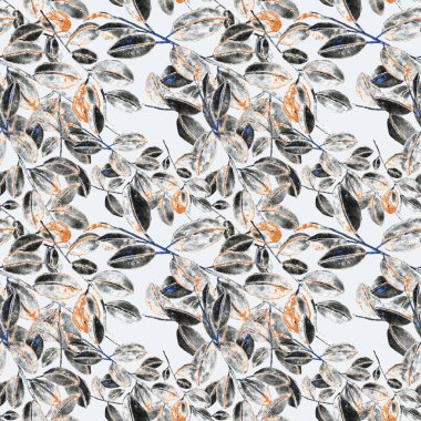 Modern tarzda palmiyeleri olan dikişsiz suluboya desen. Suluboya botanik tasarımı. Tropik renk baskısı. Egzotik tropik palmiye ağacı. Egzotik orman duvar kağıdı. Her amaç için harika bir tasarım.