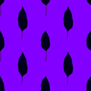 Tekstil tasarımı için suluboya tropikal yaprakları ve çiçekleri olan modern, soyut, dikişsiz desen. Geçmişe dönük parlak yaz geçmişi. Orman yaprakları çizimi. Mayo botanik tasarımı. Antika egzotik baskı.