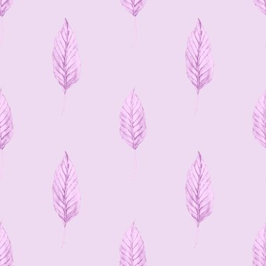 Tekstil tasarımı için suluboya tropikal yaprakları ve çiçekleri olan modern, soyut, dikişsiz desen. Geçmişe dönük parlak yaz geçmişi. Orman yaprakları çizimi. Mayo botanik tasarımı. Antika egzotik baskı.