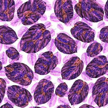 Tekstil tasarımı için suluboya tropikal yaprakları ve çiçekleri olan modern, soyut, dikişsiz desen. Geçmişe dönük parlak yaz geçmişi. Orman yaprakları çizimi. Mayo botanik tasarımı. Antika egzotik baskı.