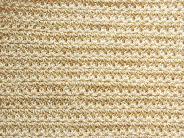 Knitted crochet pattern.