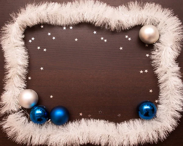 Yeni yıl ve Noel arka plan, metin için yer ile