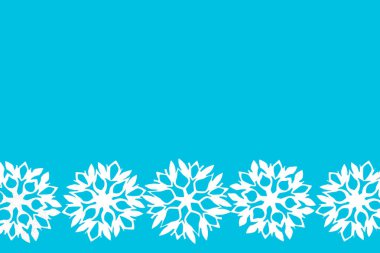 Yeni yıl ve Noel arka plan, metin için kar taneleri ile