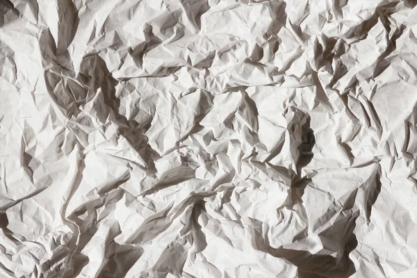 皱折的灰色工艺纸张纹理背景 旧包装纸 烤羊皮纸 信函模板 — 图库照片