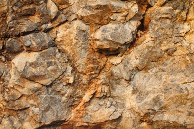 Beton duvar dokusu arka planı. Doğal taşlar. Binanın ön cephesi. Dekoratif alçı. Evin dış tarafı. 3B tasarım için duvar şablonu.