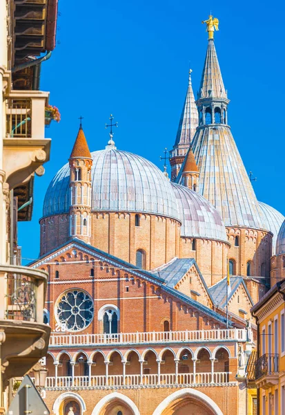 Padova (Padua) - Şubat 2017, İtalya: Basilica of Saint Antuan (Basilica di Sant'Antonio di Padova) — Stok fotoğraf