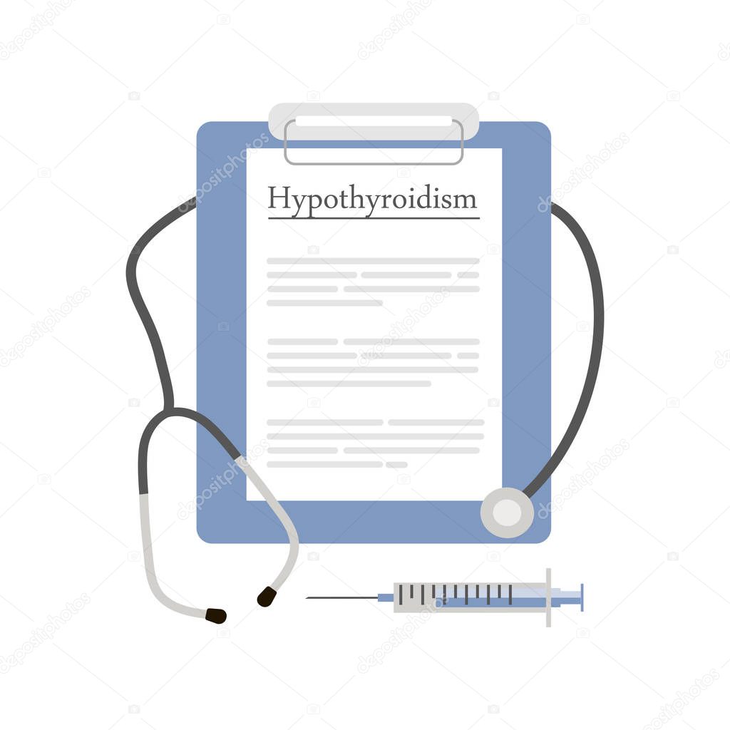 Diagnosis Hypothyroidism Icon