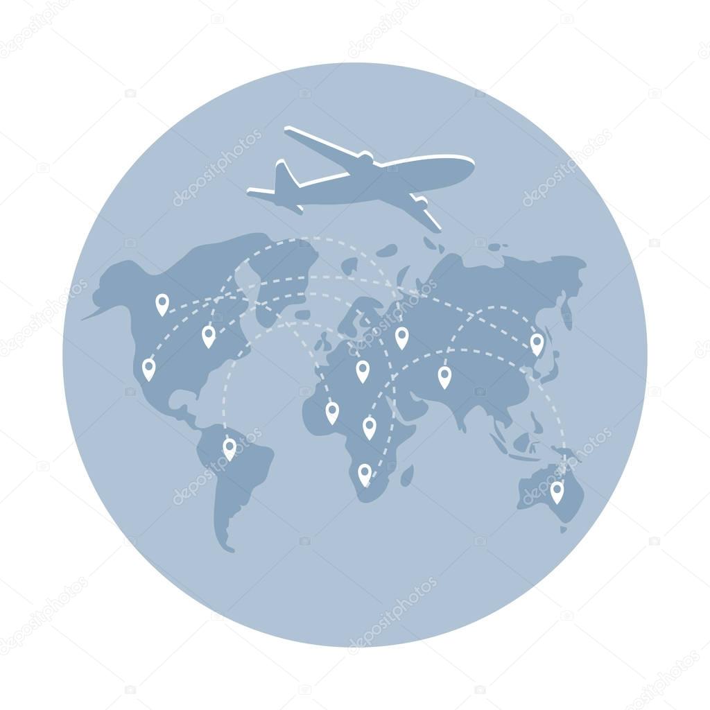 Air Cargo Icon