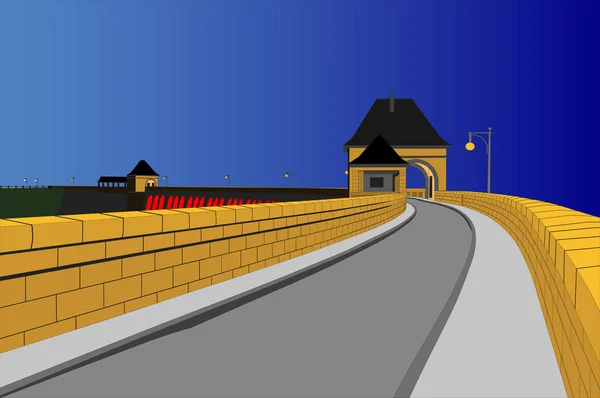 Edersee Barajı ile aydınlatma