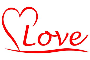 aşk yazı ile yarım kalp