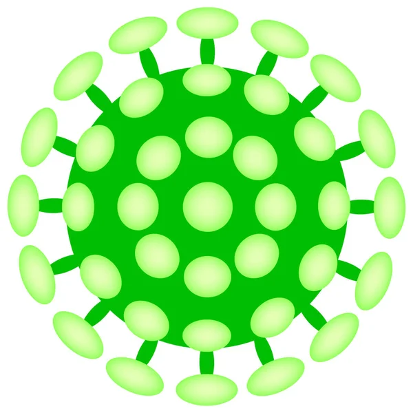 Illustrazione Del Virus Covid — Foto Stock