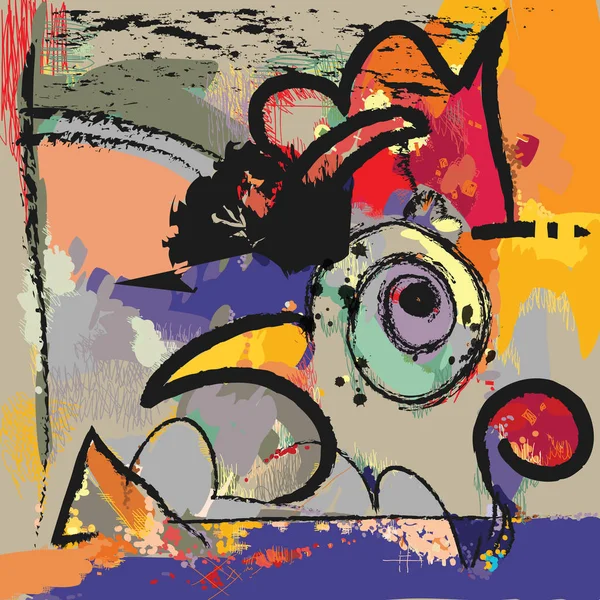 Modern Sanat soyut resim