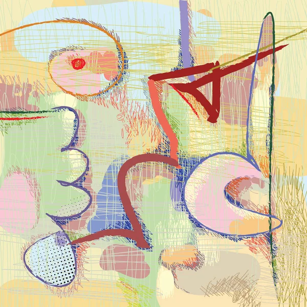 Modern Sanat soyut resim