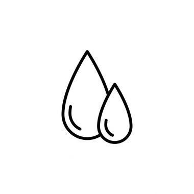 kan simgesi beyaz zemin üzerine düşer.