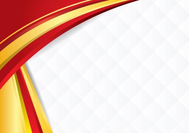 Diploma veya sertifika kullanmak için İspanya ' nın bayrak renkleri ile şekillerle arka plan