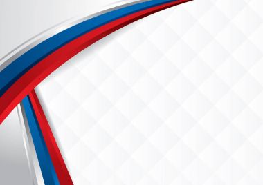 Diploma veya sertifika kullanmak için Rusya, bayrak renkleri ile şekillerle arka plan