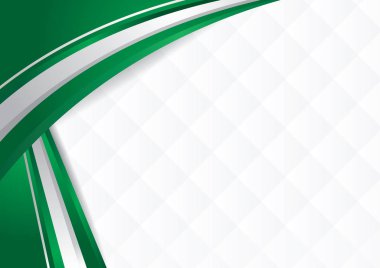 Nijerya Diploma veya sertifika kullanmak için bayrak renkleri ile şekillerle arka plan