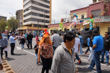 Quito, Pichincha / Ekvator - 31 Aralık 2017: Amazonas 