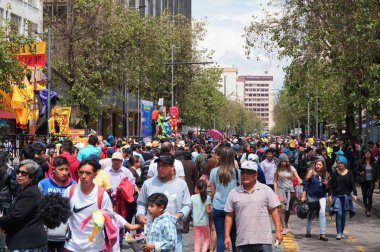 Quito, Pichincha / Ekvator - 31 Aralık 2017: Amazonas 