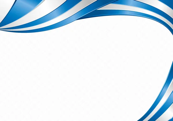 Abstraktní Pozadí Tvary Vln Modrými Bílými Barvami Vlajky Uruguaye Použít — Stockový vektor