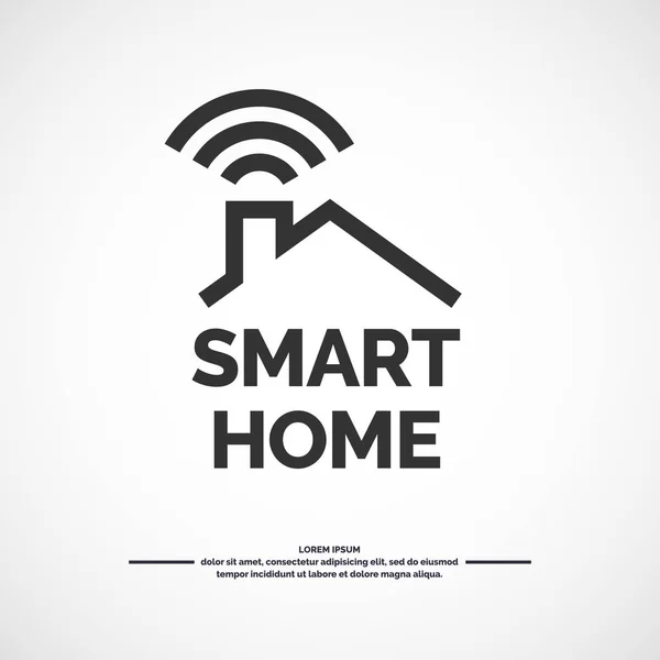 Icona Smart Home . — Vettoriale Stock