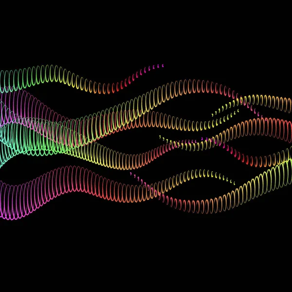 Three dimensional data visualization abstract stock photo agsandrew