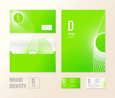 Kurumsal kimlik. Tasarımınız için düzeni şablonları.