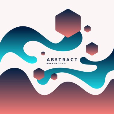 Moda soyut arka plan. Geometrik şekillerin ve sıçramaların bileşimi.