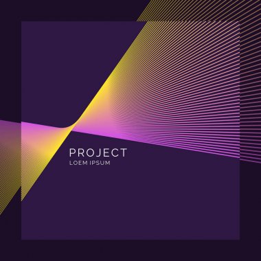 Vektör arka plan dinamik çizgilerle.