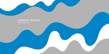 Soyut elementlere ve dinamik şekillere sahip modern arka planlar. Renkli beneklerin bileşimleri. Vektör illüstrasyonu.