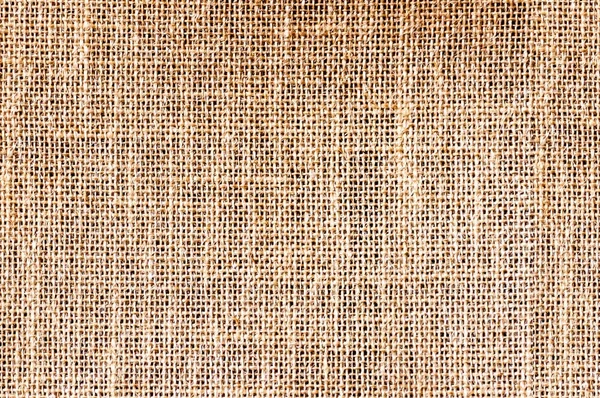 Gray-brown texture of cloth from burlap. Sackcloth woven texture
