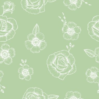 Sevimli çiçek tasarım