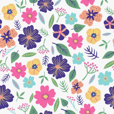 Sevimli çiçek kümesi