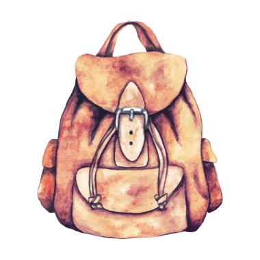 sevimli seyahat çantası