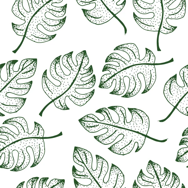 Conception de feuilles mignonnes — Image vectorielle
