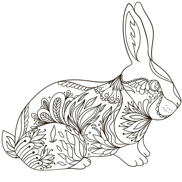 Design of cute rabbit — Stockový vektor