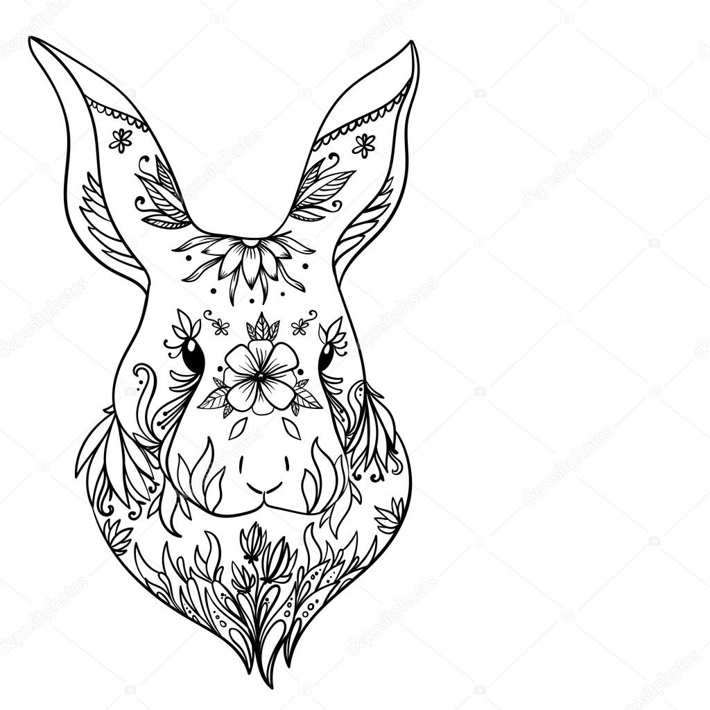 design of cute rabbit