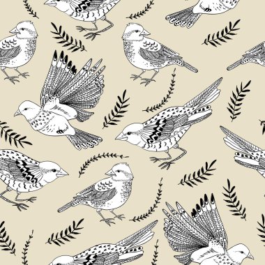 Tasarım sevimli kuş