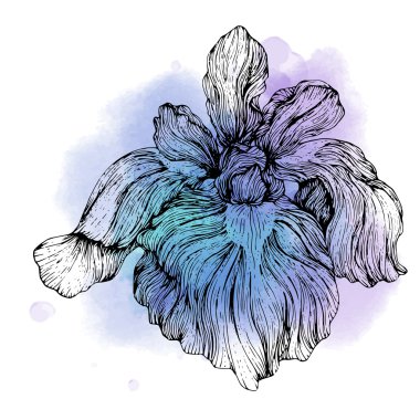 Sevimli çiçek tasarım