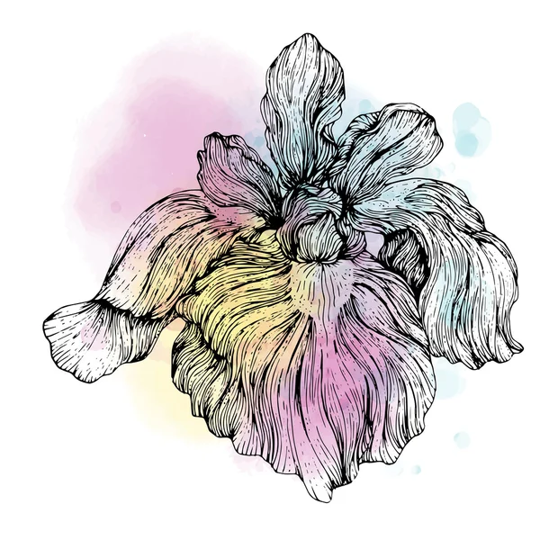 Дизайн милої квітки — стоковий вектор
